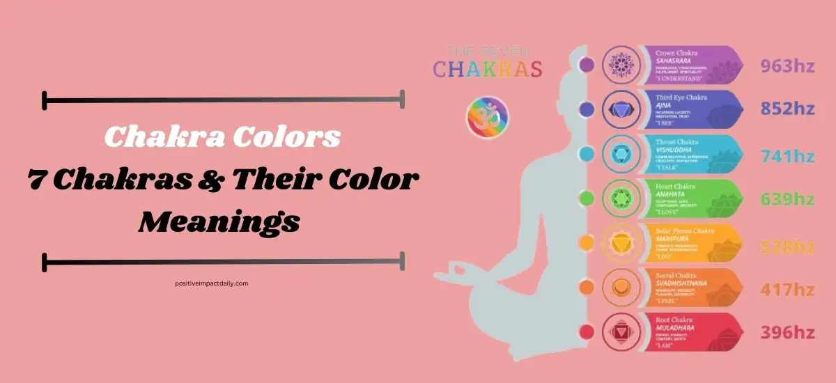 Chakra Colors: 7 Chakras & Their Color Meanings